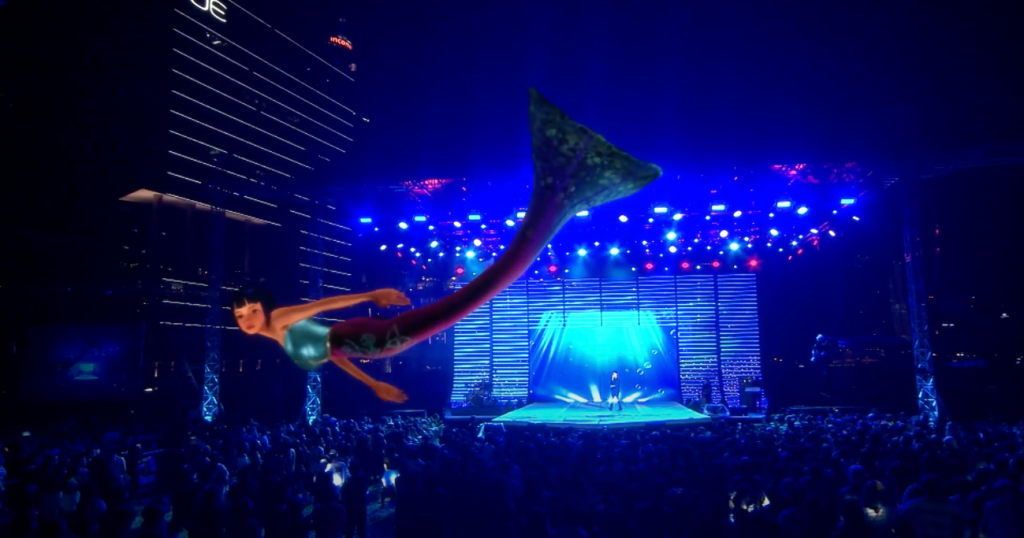 virtual mermaid cgangs mediacorp